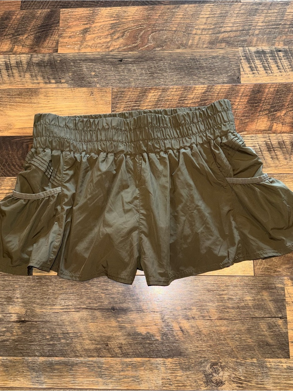 FP Movement by Free People Olive Get Your Flirt On Shorts